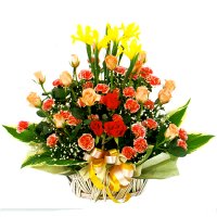 카네이션꽃바구니5