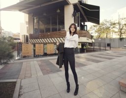 겨울반바지코디1