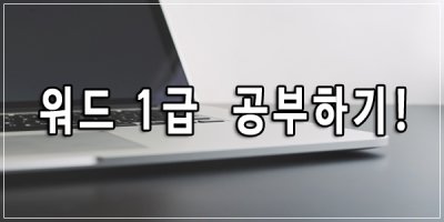 워드프로세서1급실기3