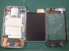 아이폰3GS액정수리1