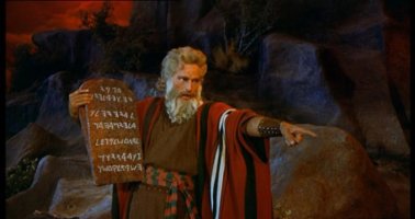 [십계(The Ten Commandments)]... 세실 B. 드밀, 찰턴 헤스턴, 율 브리너... 모세와 십계명에 관한 영화 1부 2부...