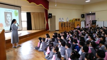 10월 애국조회 및 소화데레사 축일
